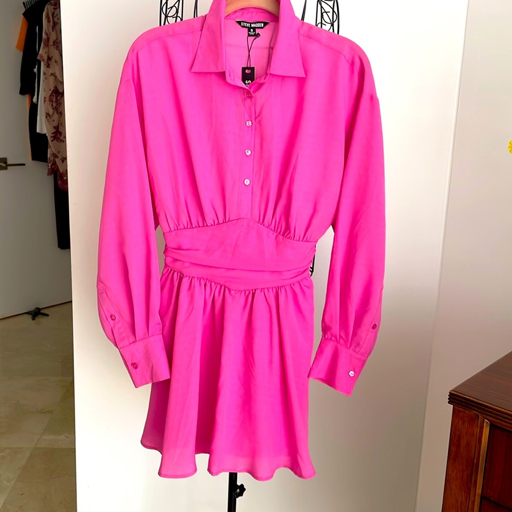 NWT STEVE MADDEN MINI SHIRTDRESS